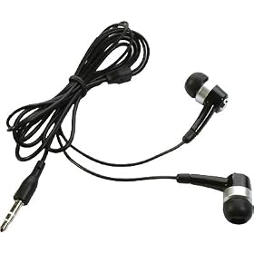 IPOD STEREO HEADSET - METALLIC BLACK BY QUBITS SPARE PARTS