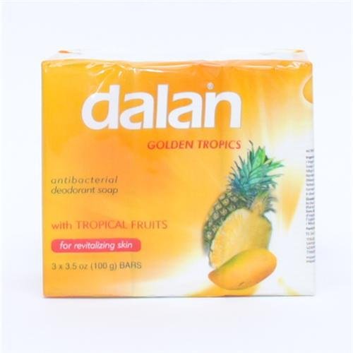 Dalan Golden Tropics Anti-Bacterial Soap- Case of 24 Bars