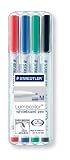 Produkt-Bild: Staedtler 301WP4 - Lumocolor Whiteboard Pen 4er Set