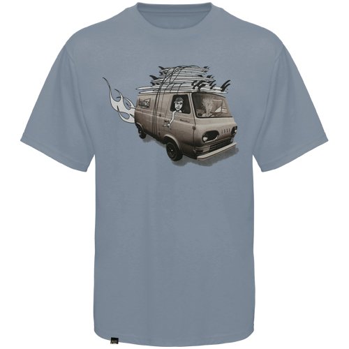 Rusty Ecoliner T-Shirt - Light Blue