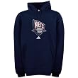 adidas New Jersey Nets Navy Blue Full Primary Logo Hoody Sweatshirt