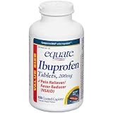 Equate - Ibuprofen Pain Reliever/Fever Reducer 200 mg, 500 Coated Caplets (Compare to Advil)
