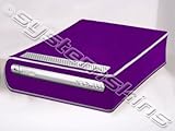 Xbox 360 HD DVD Skin - NEW - POPPIN PURPLE system skins faceplate decal mod ....