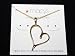 Macy's Necklace 18kt Gold Over Sterling Silver Heart Pendant 16
