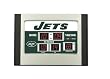 New York Jets Scoreboard Desk Clock 6.5"x9" Scoreboard Desk Clock- New York Jets - NFL Football Fan