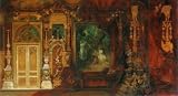 12X16 inch Makart Hans Der Sommernachtstraum 1874 Canvas Art Repro