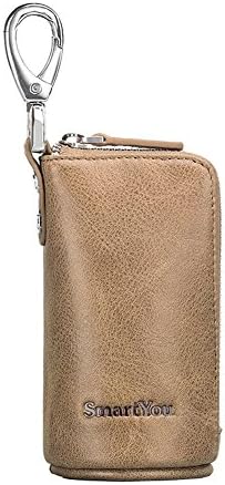 SmartYou Men's Top Genuine Leather Key Holder