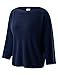 REGNA X Basic Women's Wool Blend 3/4 Sleeve Crewneck Knit Sweater