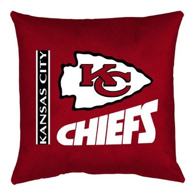 Sports Coverage NFL Kansas City Chiefs Locker Room Pillow