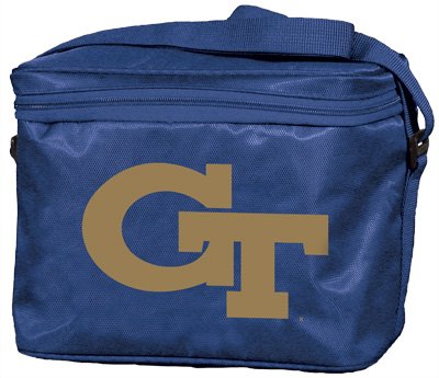 Georgia Tech Yellow Jackets Logo Collapsible 6 Pack Cooler Lunch Box by Logo