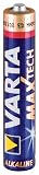 Varta Batterie VARTA MAX TECH AAAA (Mini) 1,5V, 2er Blister