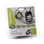 Gear Head 1.5-inch Digital Keychain (TFT) (Leather Grain)