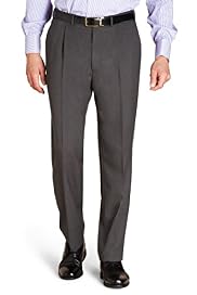 Active Waistband Single Pleat Travel Trousers