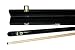 Top-Angebot!!! Billardqueue 8-BALL, Länge ca. 147 cm, 2-tlg. in div. Farben + Koffer Standard 1/1 schwarz