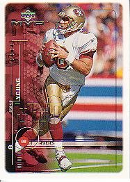 1999 Upper Deck MVP 165 Steve Young 49ers(Football Cards)