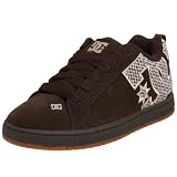  : DC Men's Court Graffik Se Sneaker,Dark Chocolate/Cobblestone,5 M