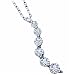 0.50Ct Diamond Seven Journey Pendant Necklace