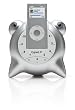 Cygnett GrooveToons Speaker and Alarm Clock for iPod nano 2G (Silver)