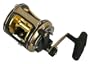 Okuma Fishing SLR-30II Solterra 2-Speed Graphite Lever Drag (Small, Black/Gold)