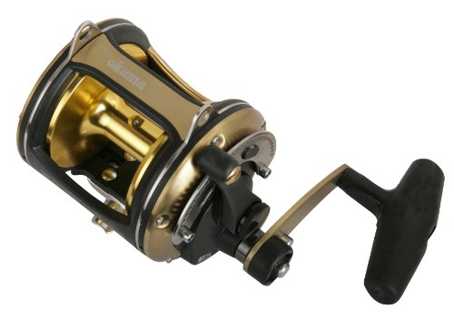 Okuma Fishing SLR 30II Solterra 2 Speed Graphite Lever Drag Small Black Gold