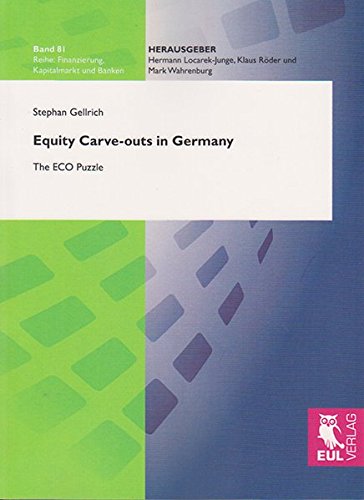 Equity Carve-outs in Germany, by Stephan Gellrich