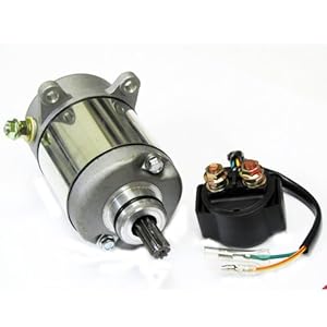 Amazon.com: Caltric Starter & Relay Solenoid Fits HONDA ... 1997 honda recon 250 wiring 