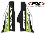2004-2005 Kawasaki Kx250f: 2008 Factory Effex Fork Guard Graphics Kawasaki