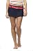 Nautica Swimsuit Bottoms D Ring Skirted with Pink Belt Swimwear