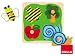 Jumbo D53010 - Holzpuzzle Biene, Apfelbaum und Schnecke 4 Teile