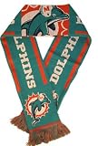 Team Beans Miami Dolphins Striped Scarf
