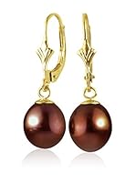 Lola Vanderkeen Pendientes Deep Chocolate Marrón