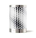 Wine Bottle Stopper, Tipsy, Black Dots, Stainless Steel Bottle Stopper w/ Designer Art in Gift Box