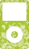 AVI Paisley iPod Skin - 5, 5.5, Classic - Green