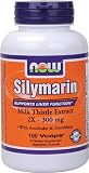 NOW Foods Silymarin/Milk Thistle 300mg, 100 Vcaps
