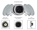 Acoustic Audio R191-6PKG (6) 200 Watt In-Wall/Ceiling Home Speakers