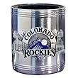 Colorado Rockies Stainless Steel Can Cooler - MLB Baseball Fan Shop Sports Team Merchandise