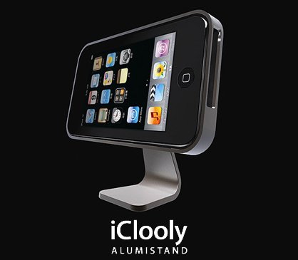 iClooly Aluminum Stand for iPhone 3G & 3Gs iClooly Aluminum Stand for iPhone 3G & 3Gs