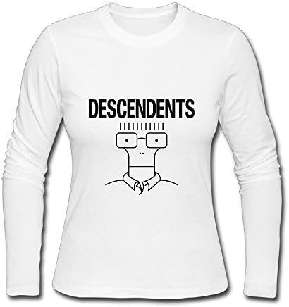 Descendents Punk Rock Band Frank Navetta Best Long Sleeve O-Neck Crazy T Shirts Womens