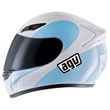 AGV K4 Eco whitelight blue L (5960)