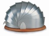 Kitchen & Housewares : Brushed Aluminium Armadillo Breadbin - Bestseller!