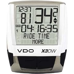 VDO X3DW Fahrrad-Computer 36 Funktionen