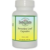 Alternative Health & Herbs Remedies Feverfew Leaf Capsules, 60-Count Bottle (Pack of 2)
