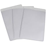 C-Line Self-Adhesive Shop Ticket Holders, 5 x 8 Inches, Clear, 50 per Box (70058)