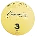 Champion Sports Rubber Medicine Ball (3 kg, 6.6-Pounds)