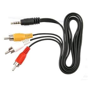 AV Composite Cable for Archos ACH 404 504 604 AV Cable by eforcity