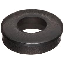 Extra-Thick Component Flat Washer, Steel, Black Oxide, Round Shape, USA Made