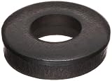 Extra-Thick Component Flat Washer, Steel, Black Oxide, Round Shape, USA Made, 0.656