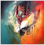 Abstraction of Tree Painting - Bali Artwork - CraftNetwork - New