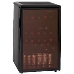 Haier HBCN05EBB 96-Can/46-Bottle Wine and Beverage Center, Black