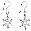 Holiday Winter Snowflake Earrings
